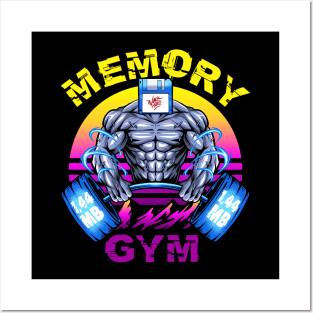 memory gym Posters and Art